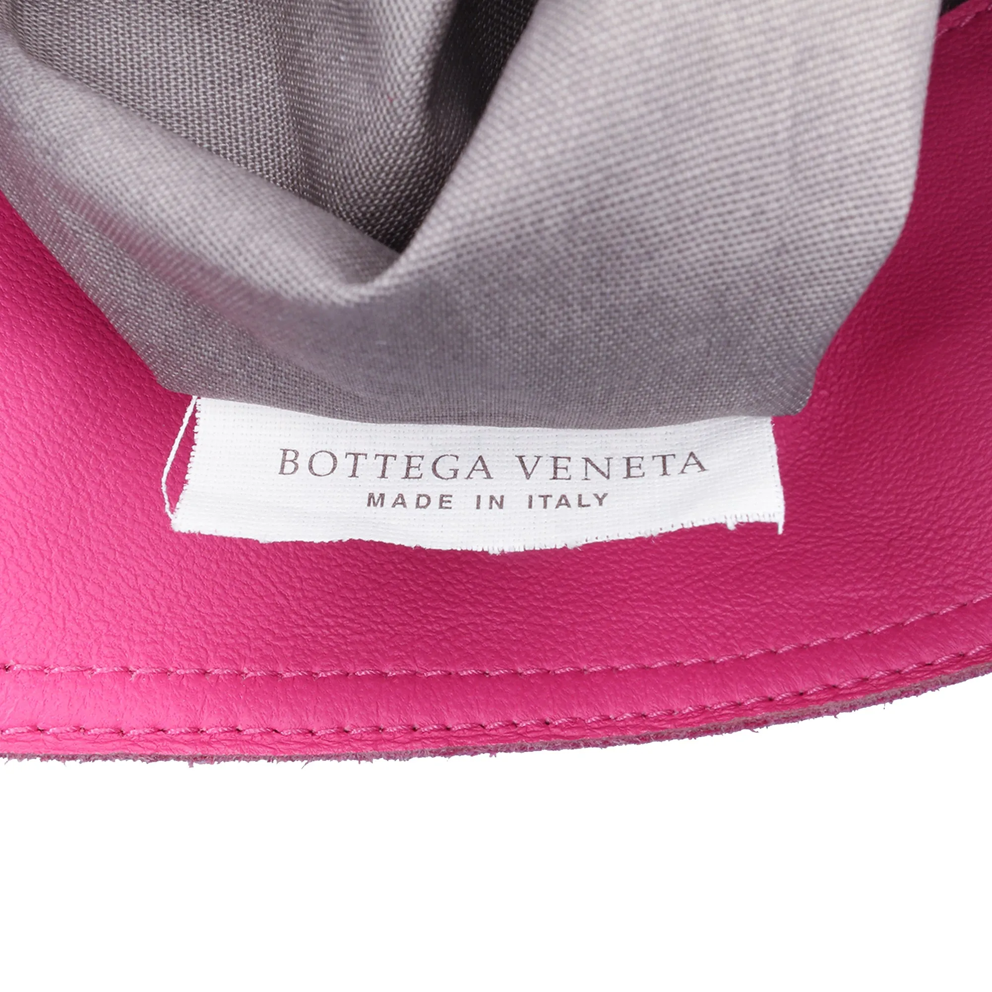 Leather Intrecciomirage Butterfly Chain Flap