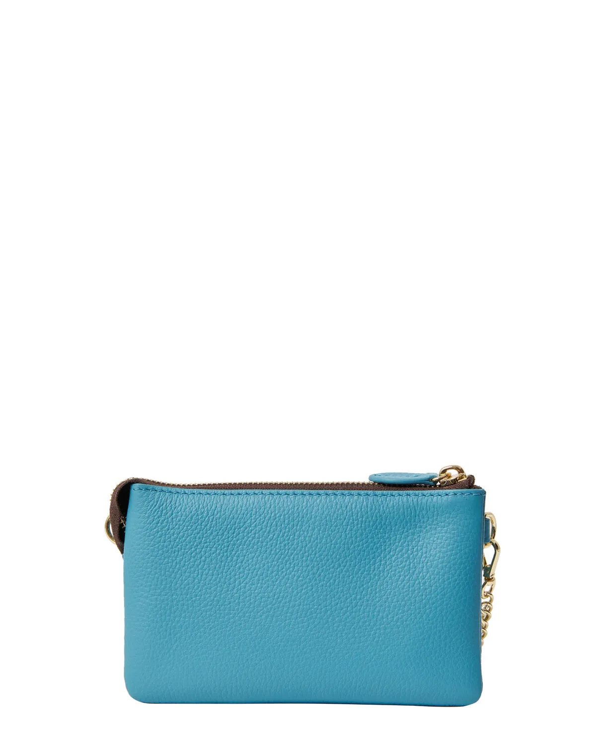 Lily Mini Crossbody Bag - Wave   Gold Curb Chain