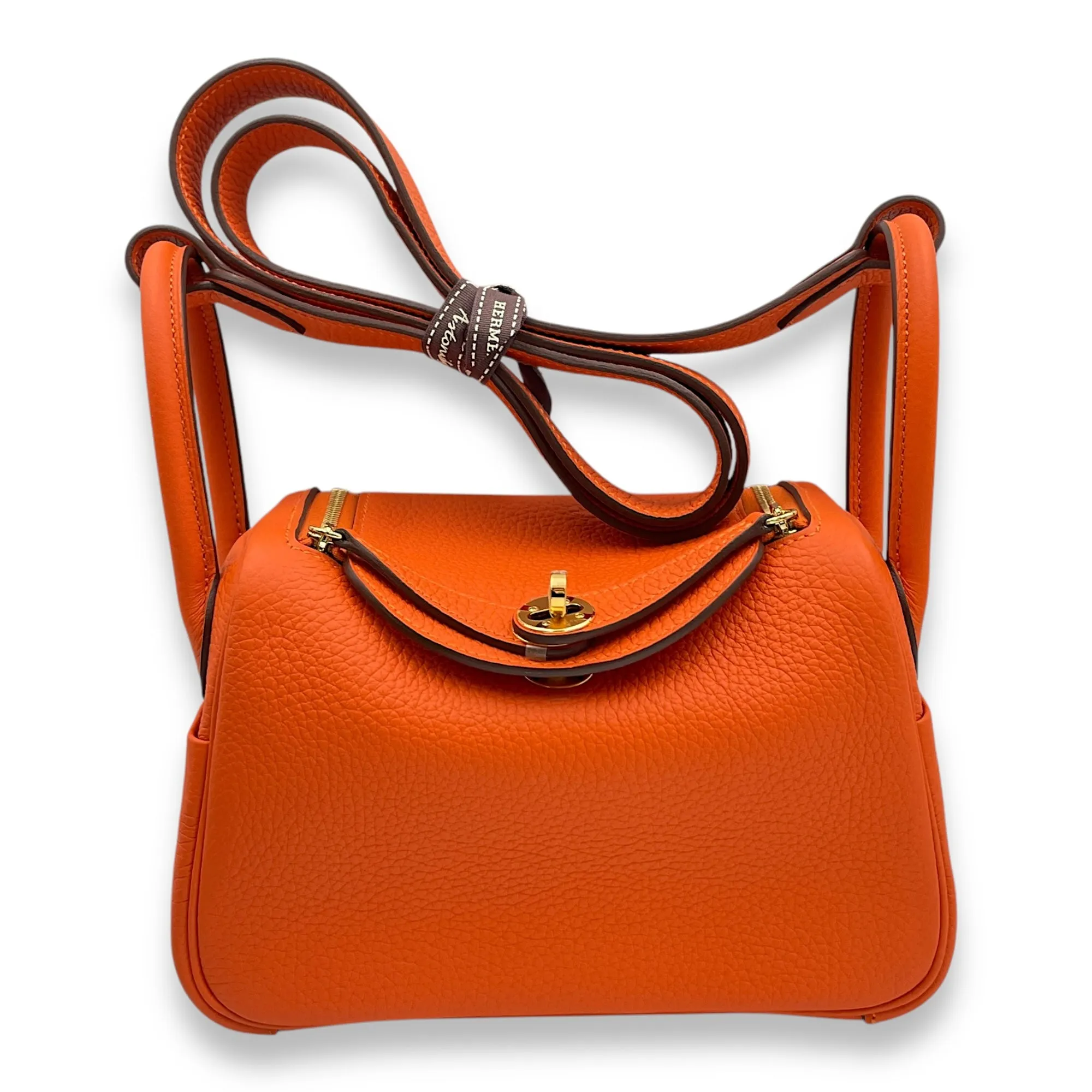 Lindy Mini Feu in Clemence, Gold hardware