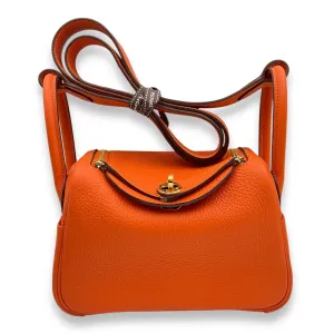 Lindy Mini Feu in Clemence, Gold hardware