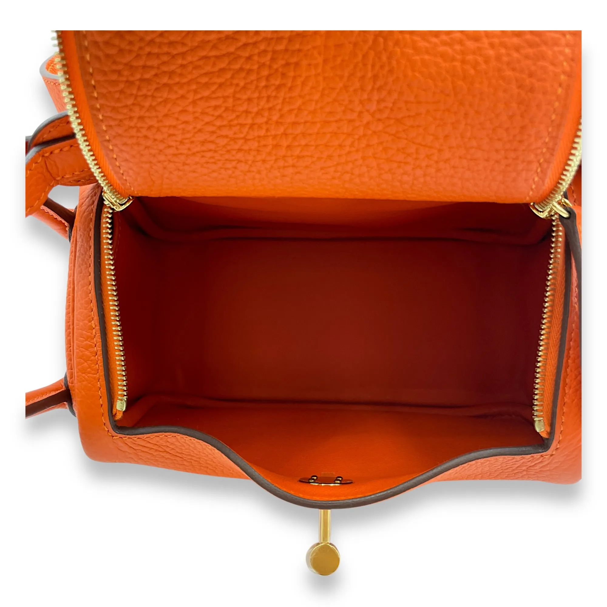 Lindy Mini Feu in Clemence, Gold hardware