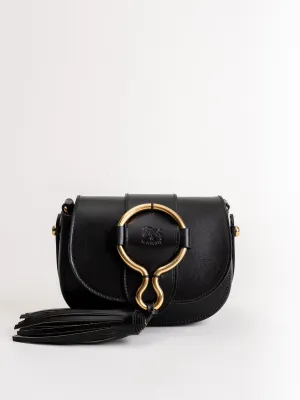 loop tassle crossbody