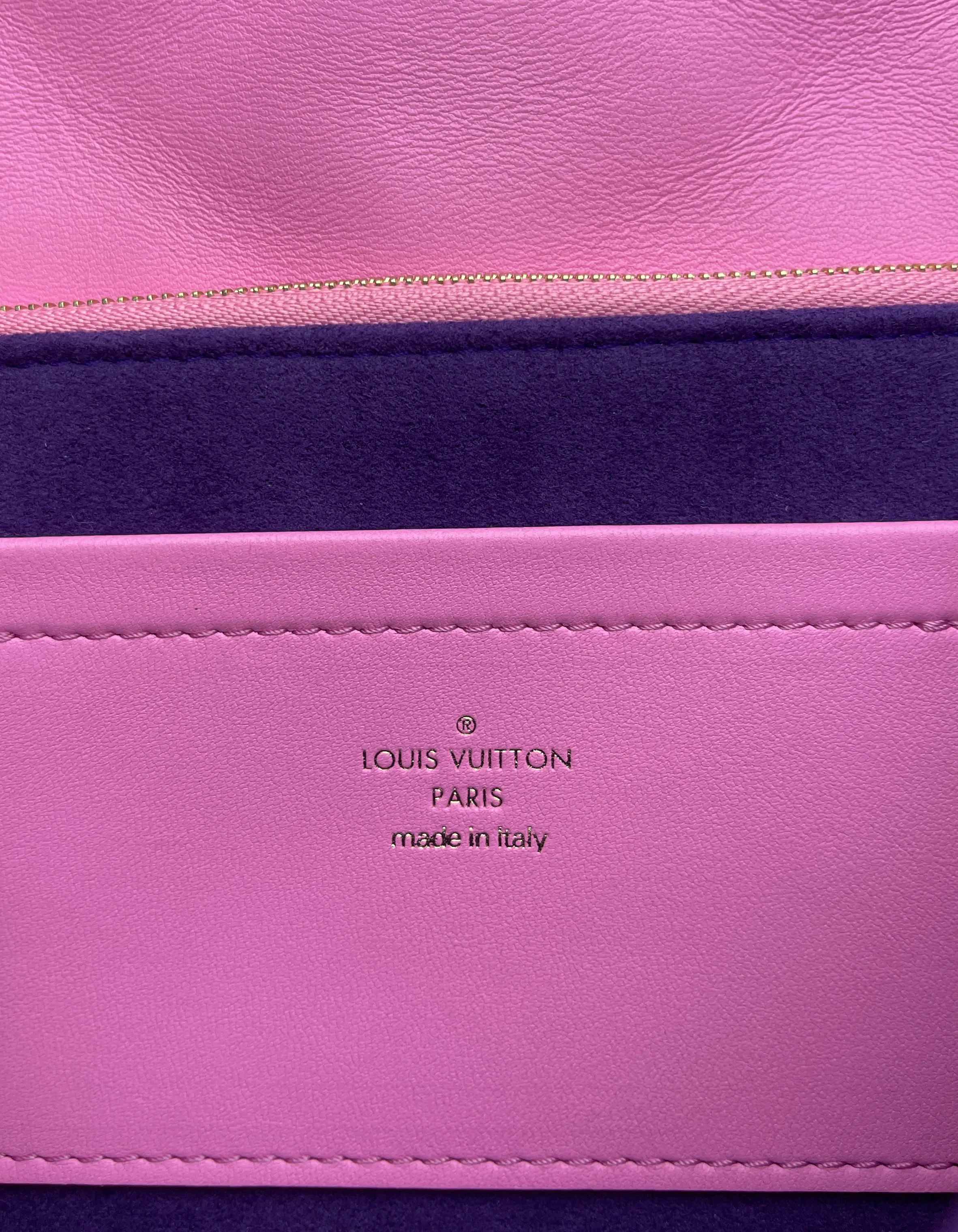 Louis Vuitton 2021 Pink/Purple Pochette Coussin Crossbody Bag