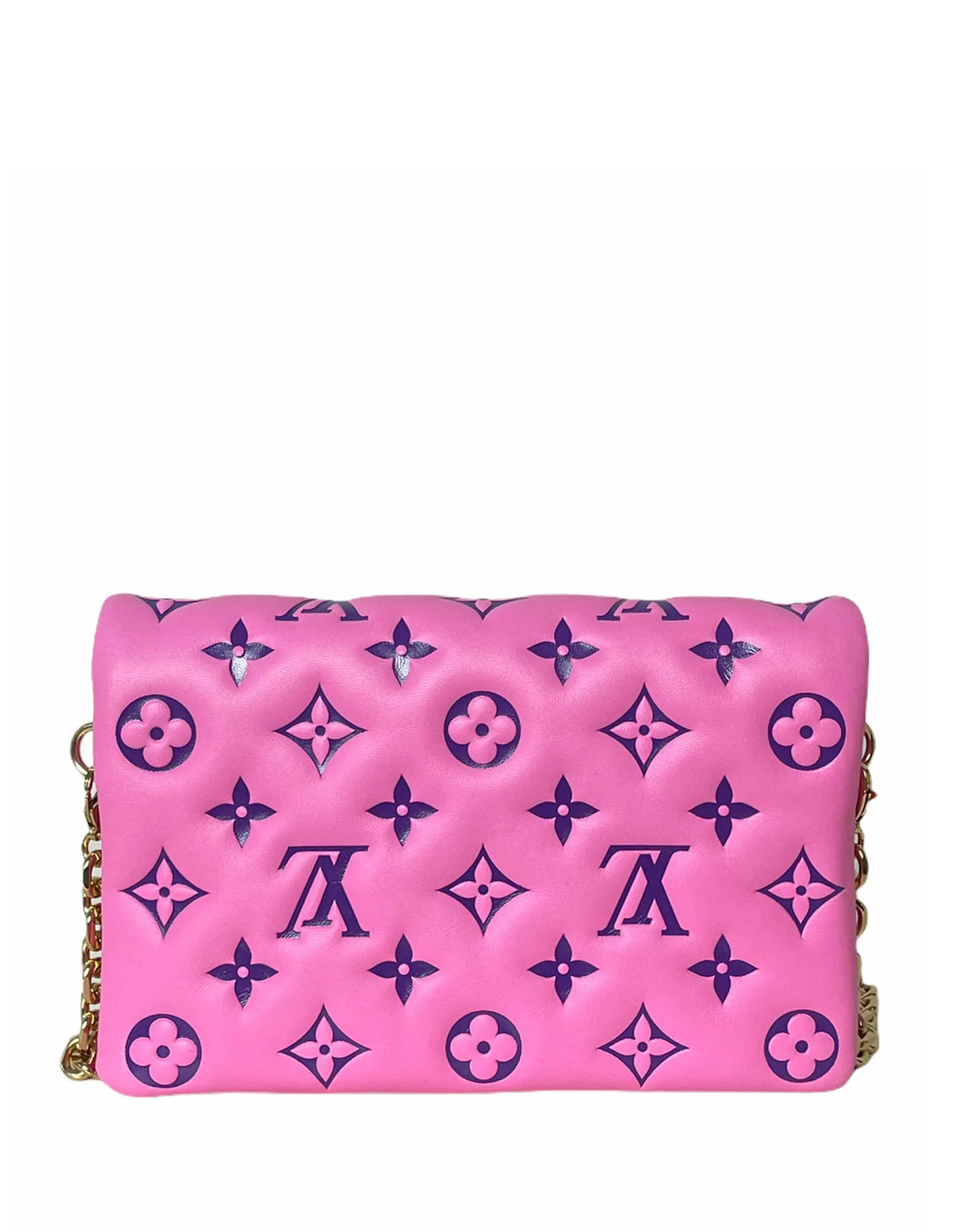 Louis Vuitton 2021 Pink/Purple Pochette Coussin Crossbody Bag