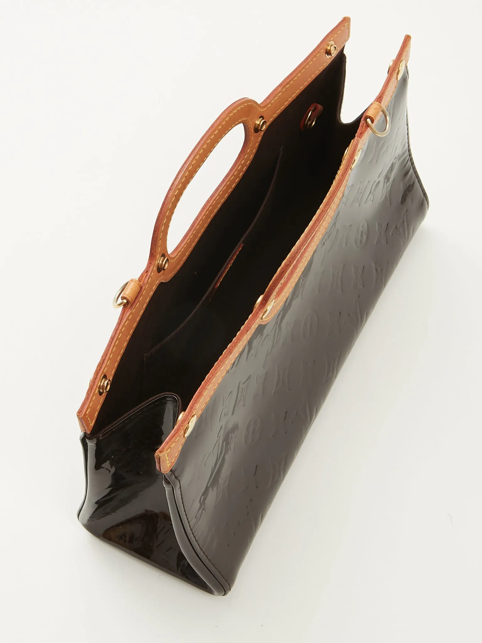 Louis Vuitton Amarante Vernis Roxbury Drive Bag