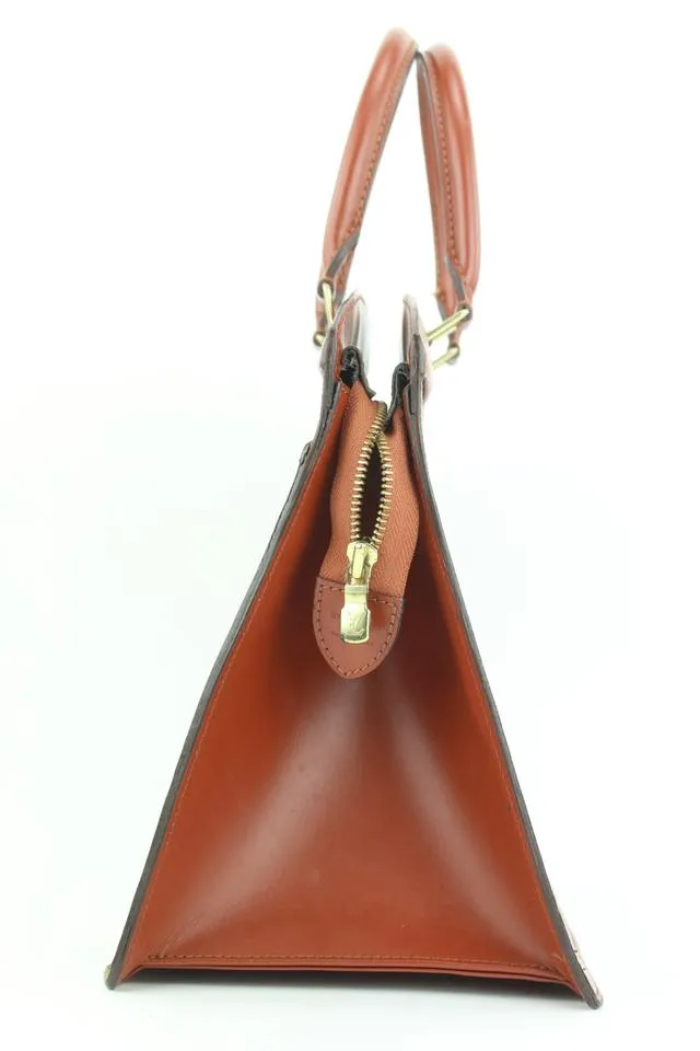 Louis Vuitton Brown Epi Leather Riviera Vanity Tote Bag 862842