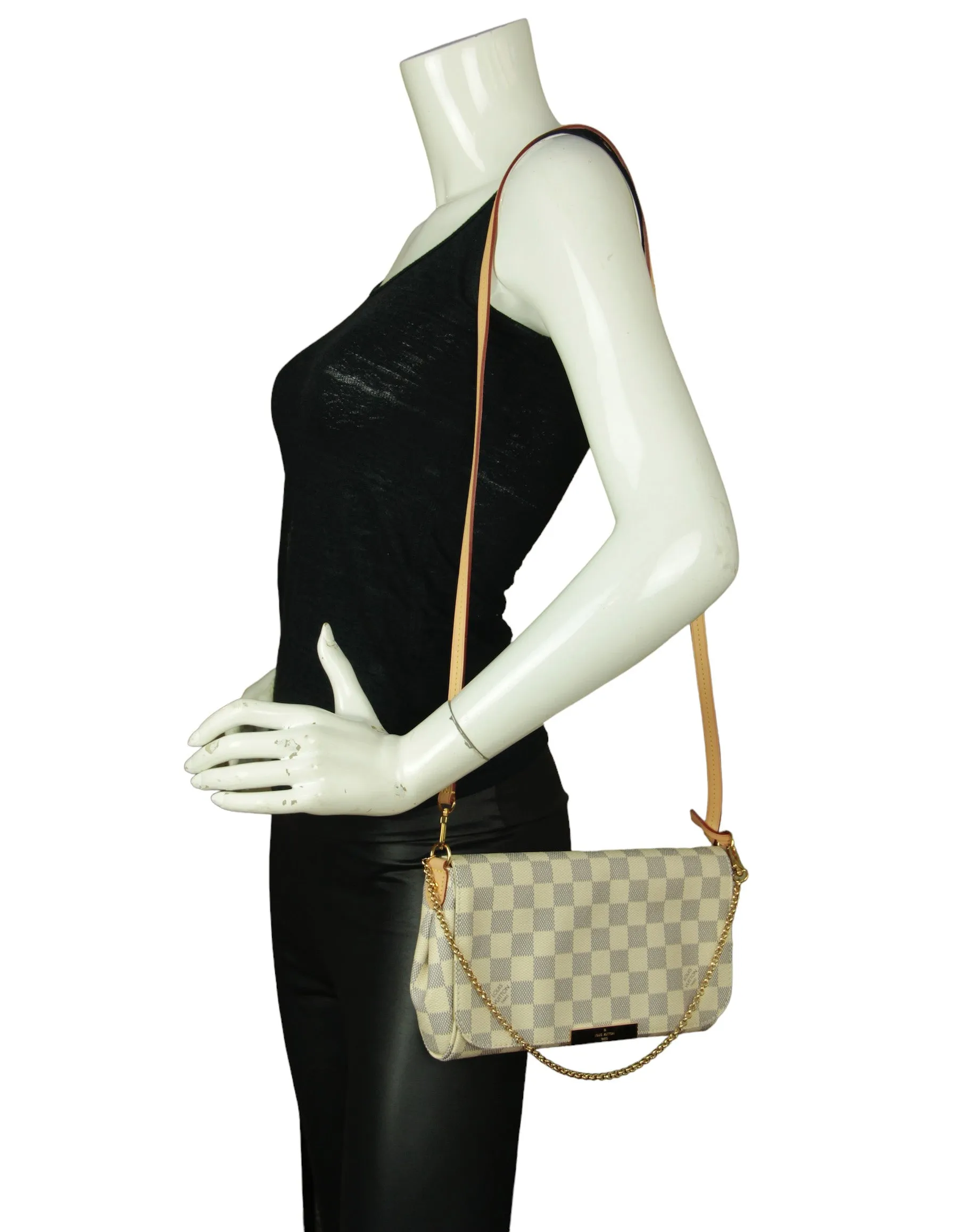 Louis Vuitton Damier Azur Favorite MM Crossbody