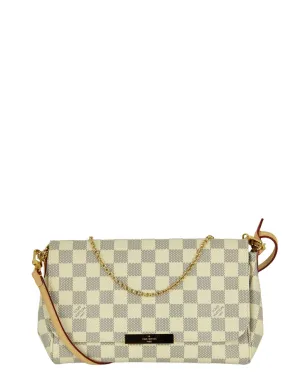 Louis Vuitton Damier Azur Favorite MM Crossbody