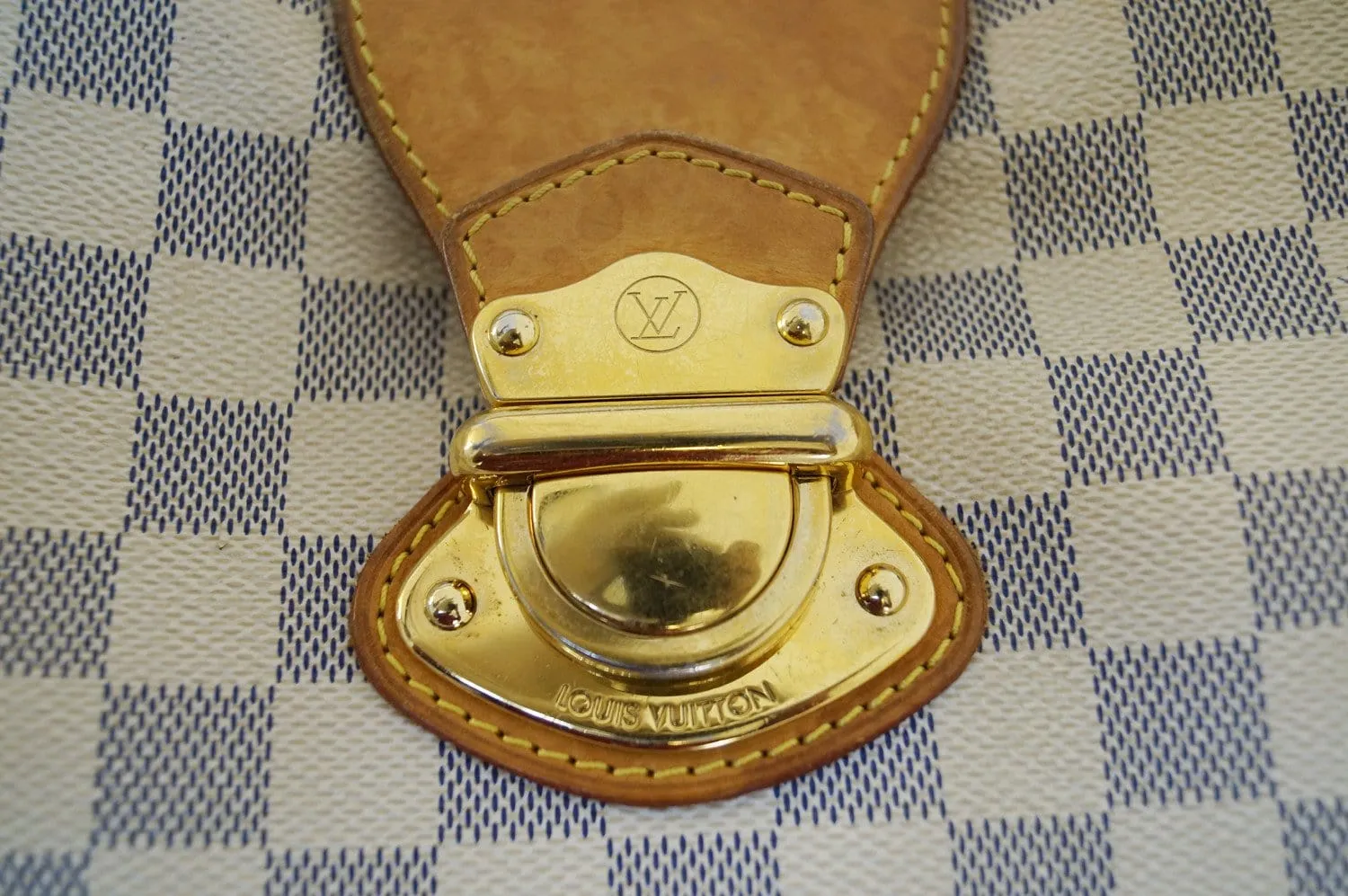 LOUIS VUITTON Damier Azur Stresa PM Shoulder Bag