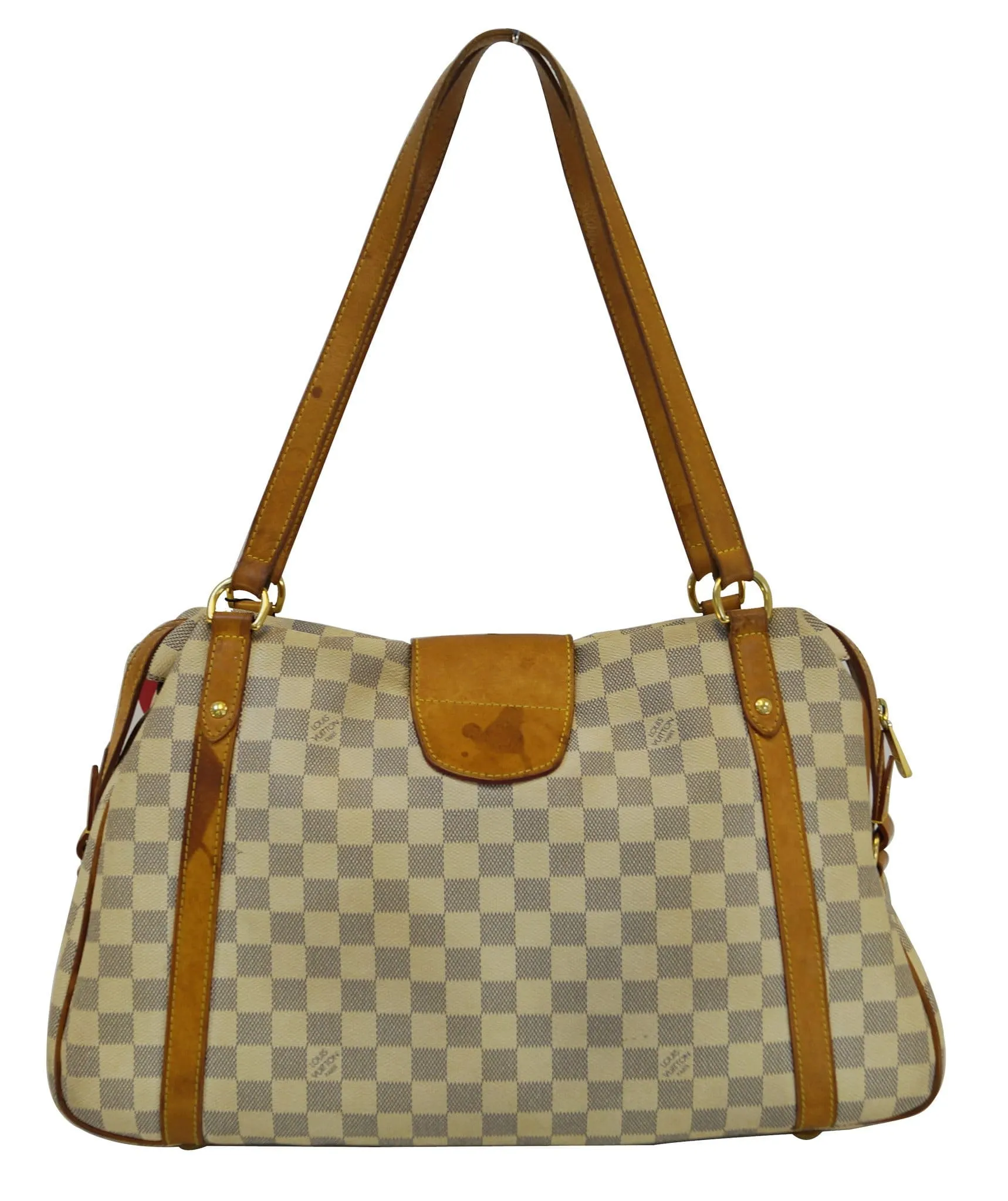 LOUIS VUITTON Damier Azur Stresa PM Shoulder Bag