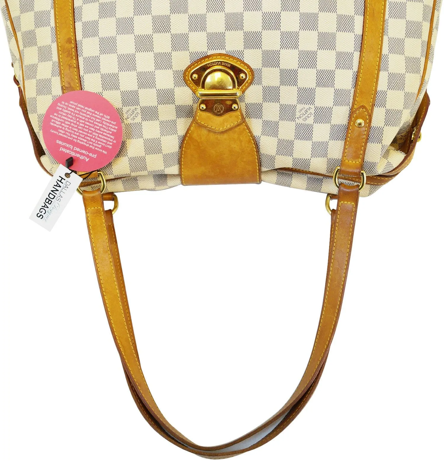 LOUIS VUITTON Damier Azur Stresa PM Shoulder Bag