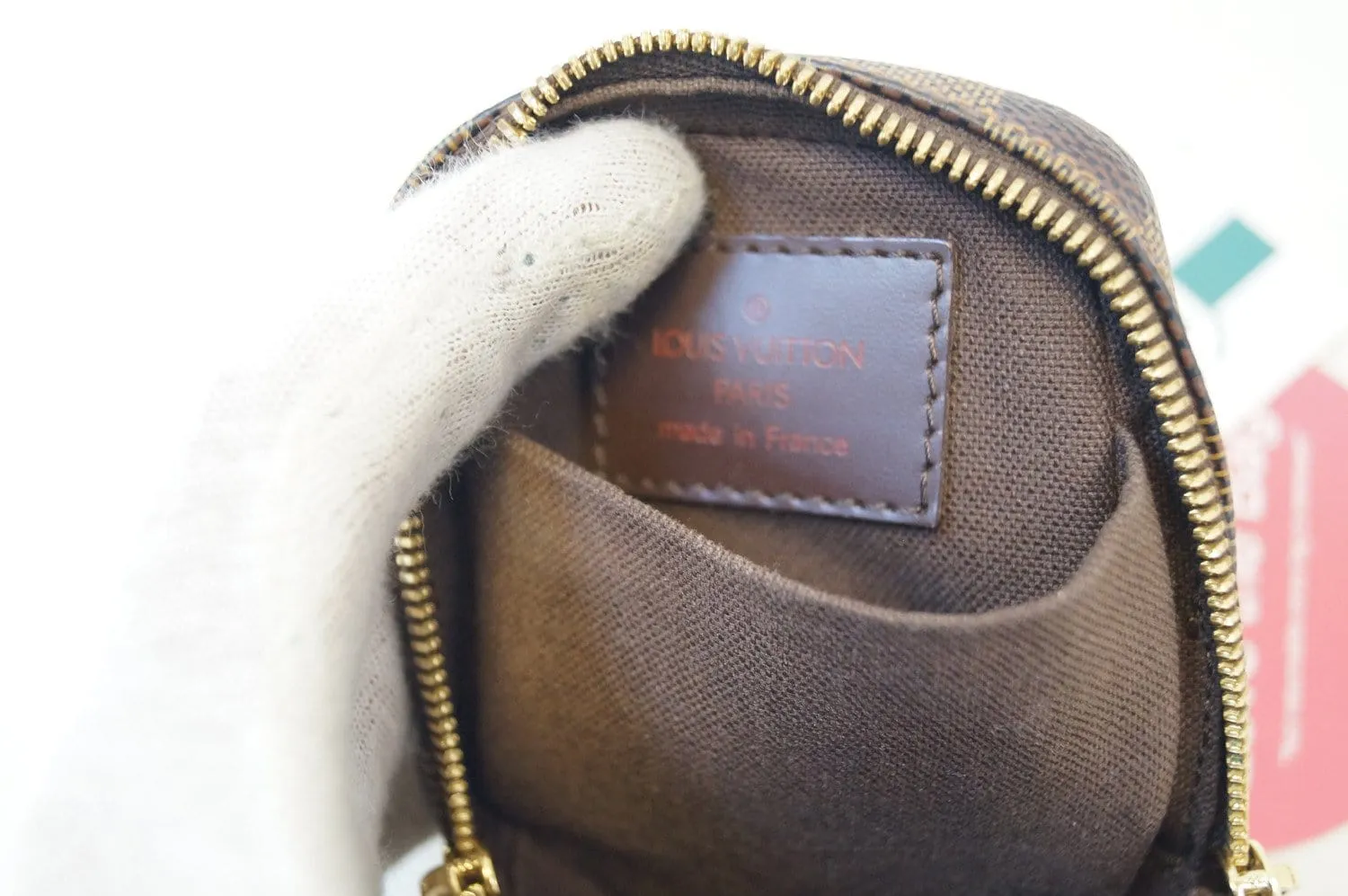 LOUIS VUITTON Damier Ebene Etui Okapi PM Bag