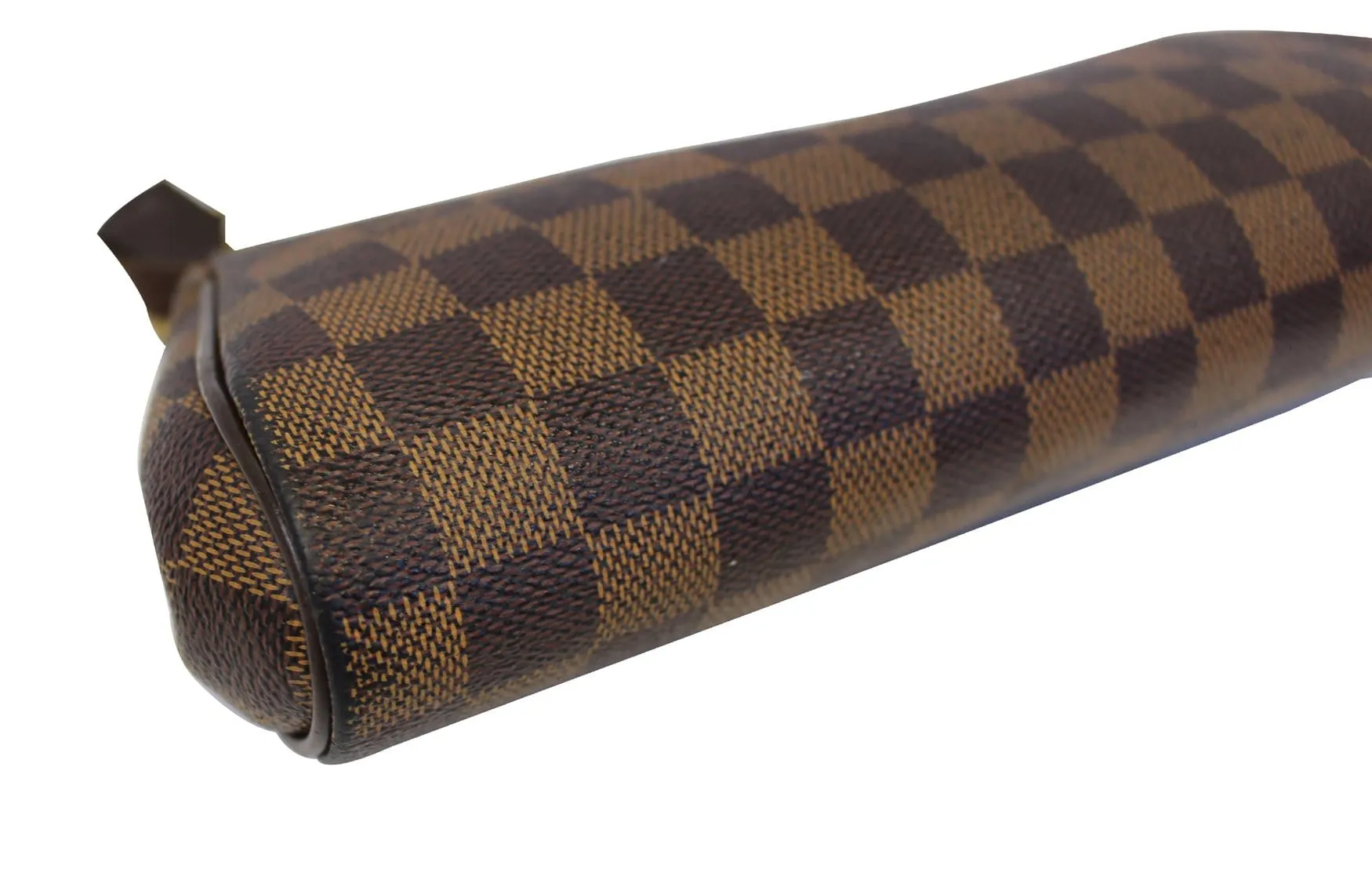 LOUIS VUITTON Damier Ebene Eva Accessories Pouch Crossbody
