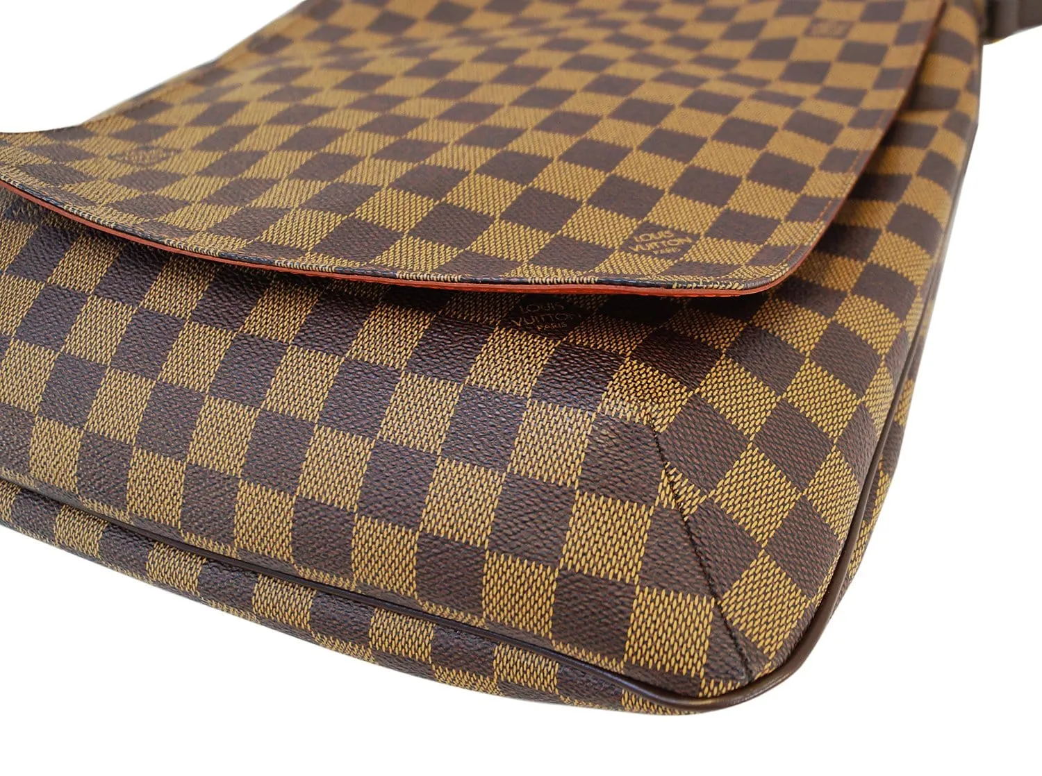 LOUIS VUITTON Damier Ebene Musette Salsa GM Crossbody Bag