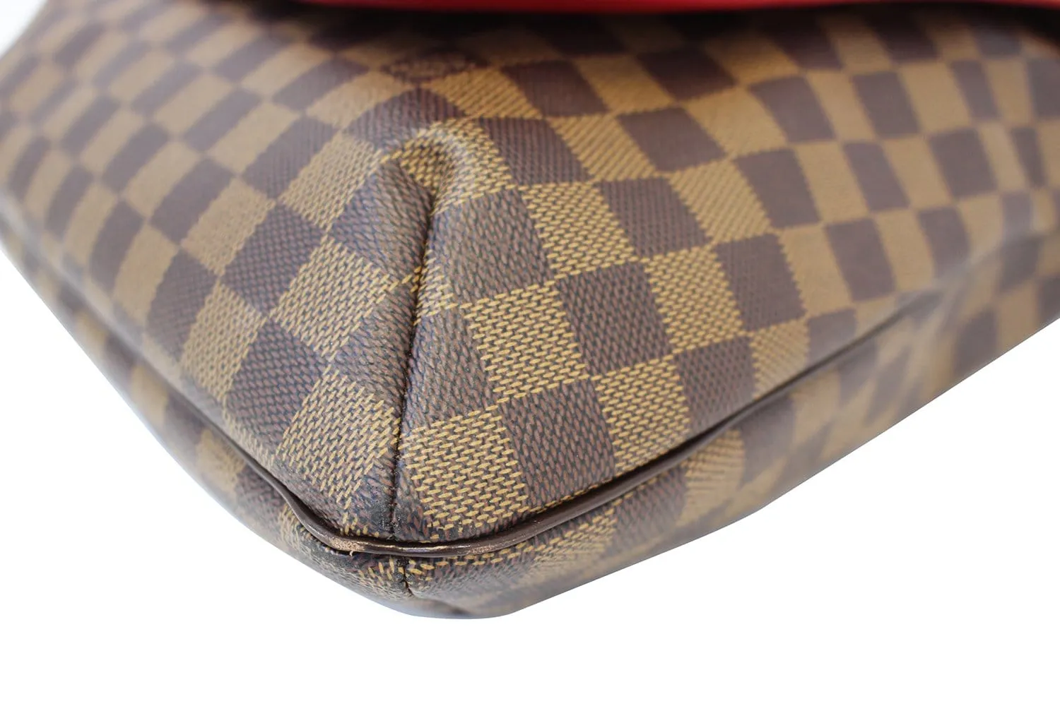 LOUIS VUITTON Damier Ebene Musette Salsa GM Crossbody Bag