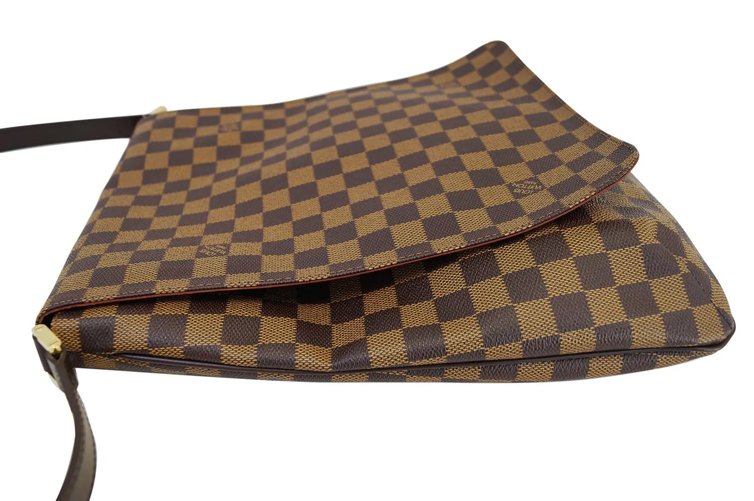 LOUIS VUITTON Damier Ebene Musette Salsa GM Crossbody Bag