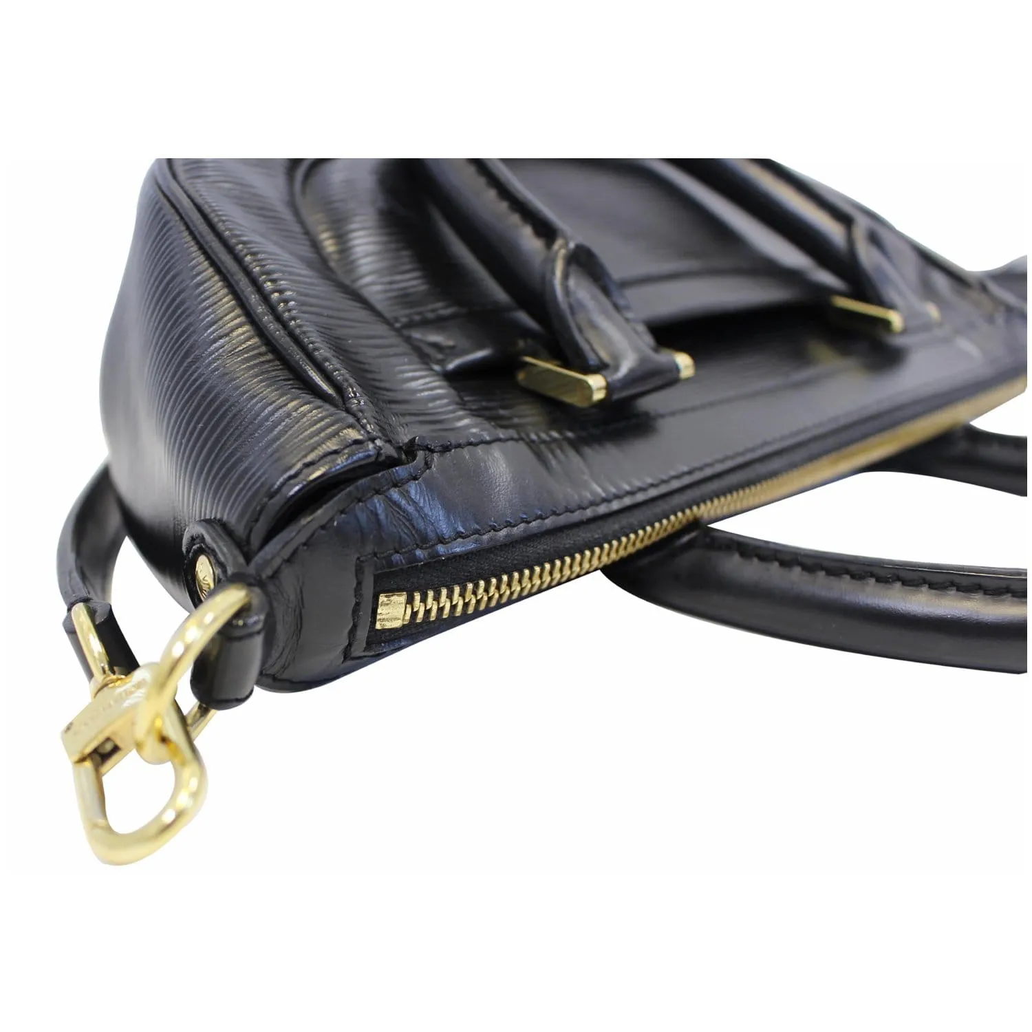 LOUIS VUITTON Dhanura Black Epi Leather Bag Shoulder Handbag - 25% OFF
