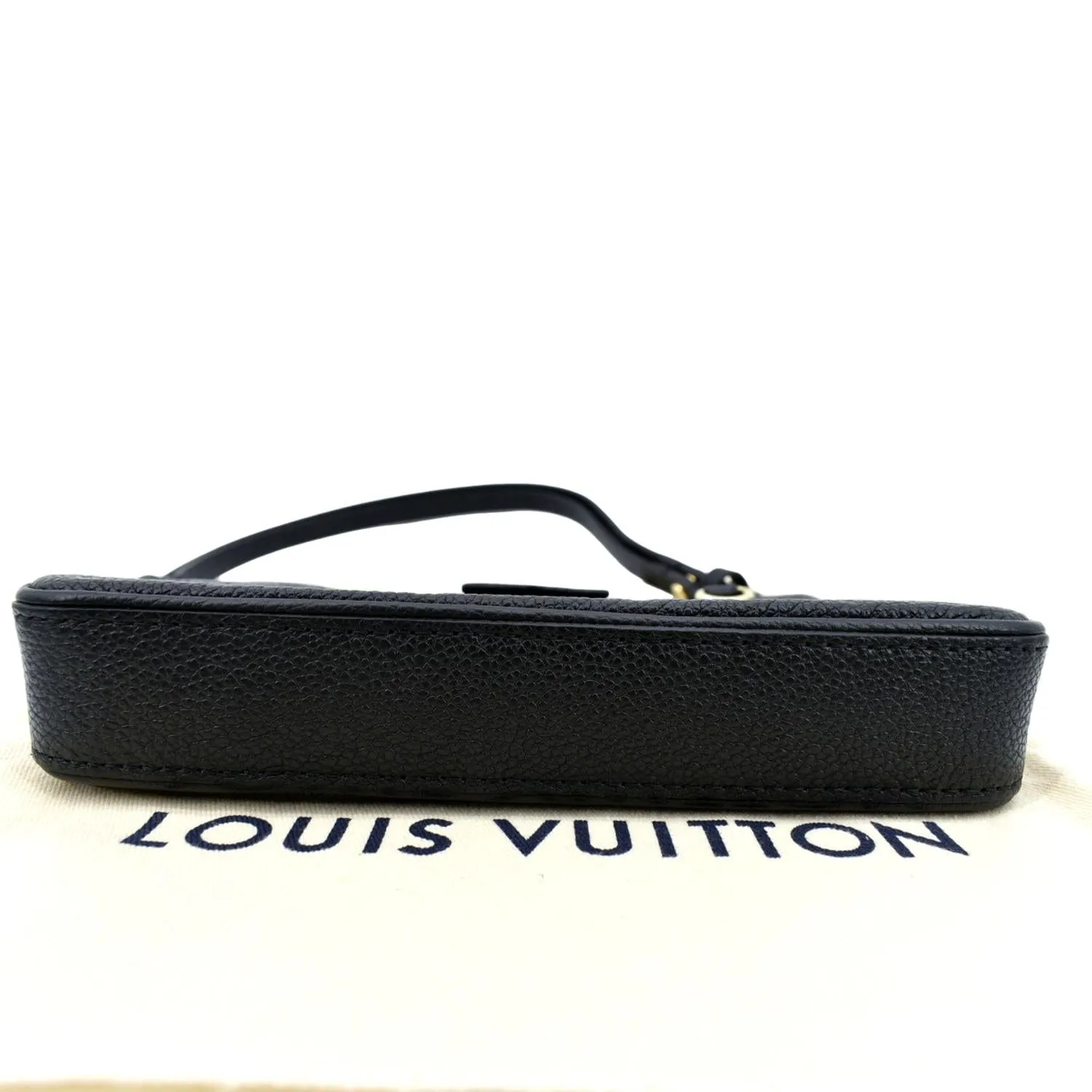 LOUIS VUITTON Easy Pouch on Strap Monogram Empreinte Shoulder Bag Black