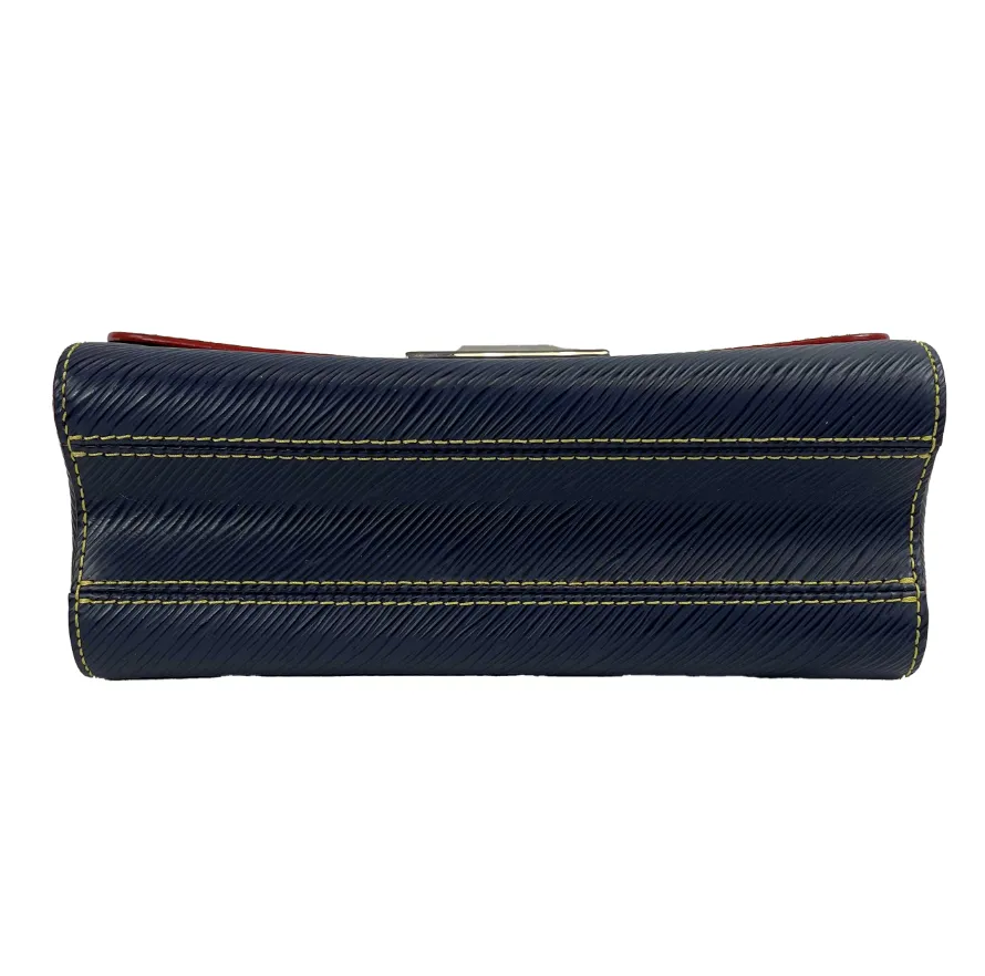 Louis Vuitton - Epi Leather Twist MM - Navy Blue, Red Shoulder Bag / Crossbody