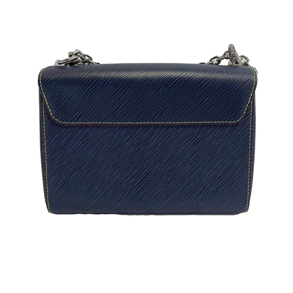 Louis Vuitton - Epi Leather Twist MM - Navy Blue, Red Shoulder Bag / Crossbody