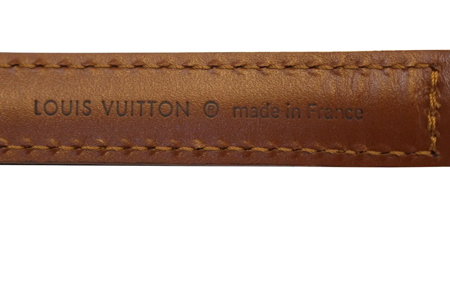 Louis Vuitton Leather Brown Shoulder Strap - Sale