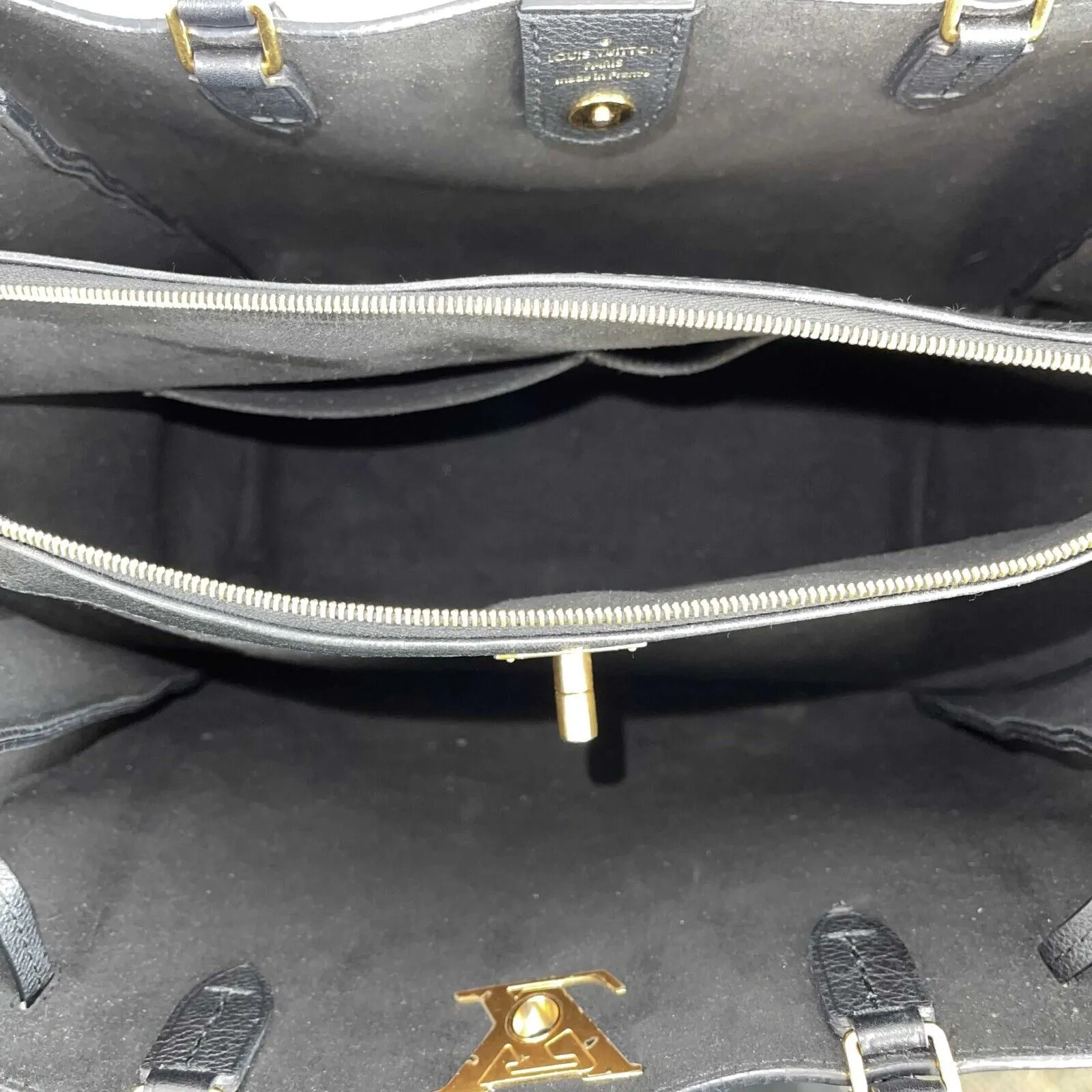 Louis Vuitton - LockMeTo - Black Leather Top Handle w/ Shoulder Strap