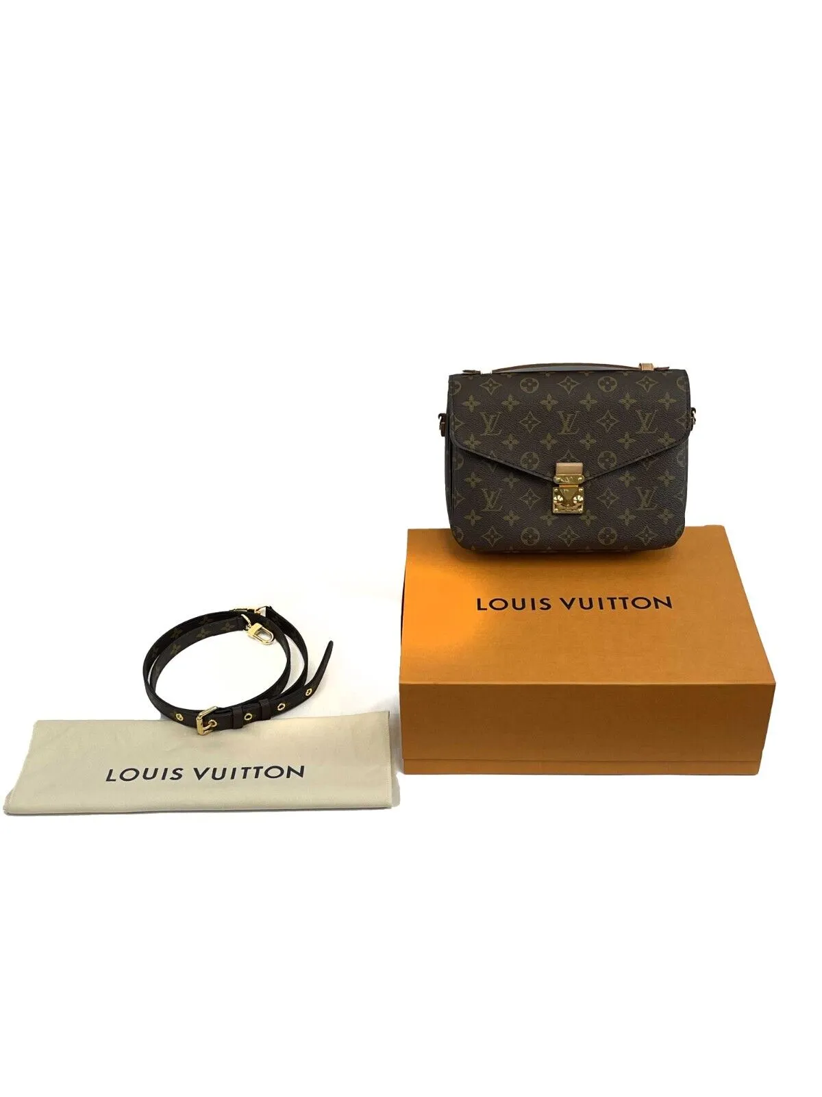 Louis Vuitton LV Pochette Métis - Brown Monogram Top Handle Crossbody