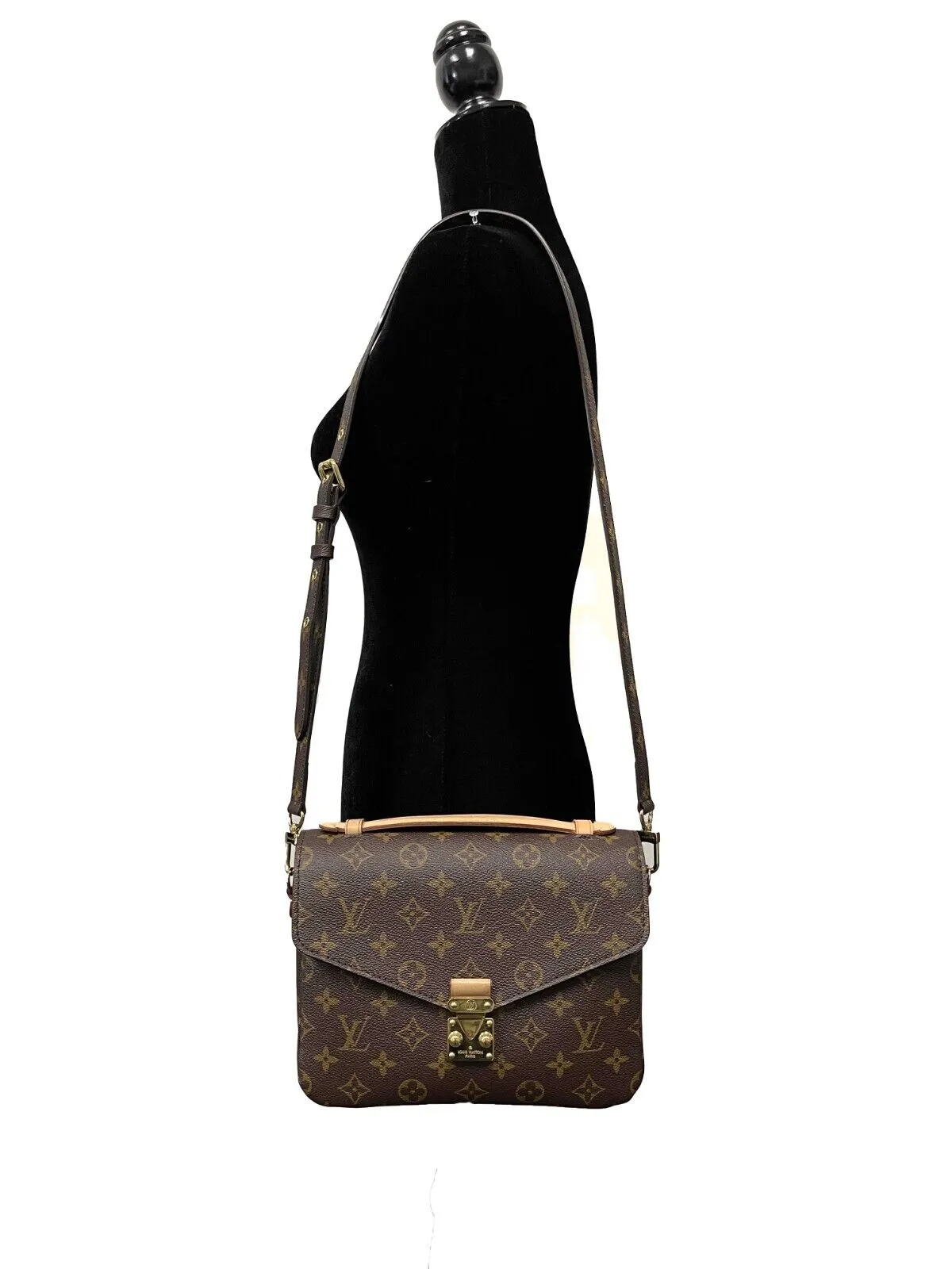 Louis Vuitton LV Pochette Métis - Brown Monogram Top Handle Crossbody