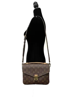 Louis Vuitton LV Pochette Métis - Brown Monogram Top Handle Crossbody