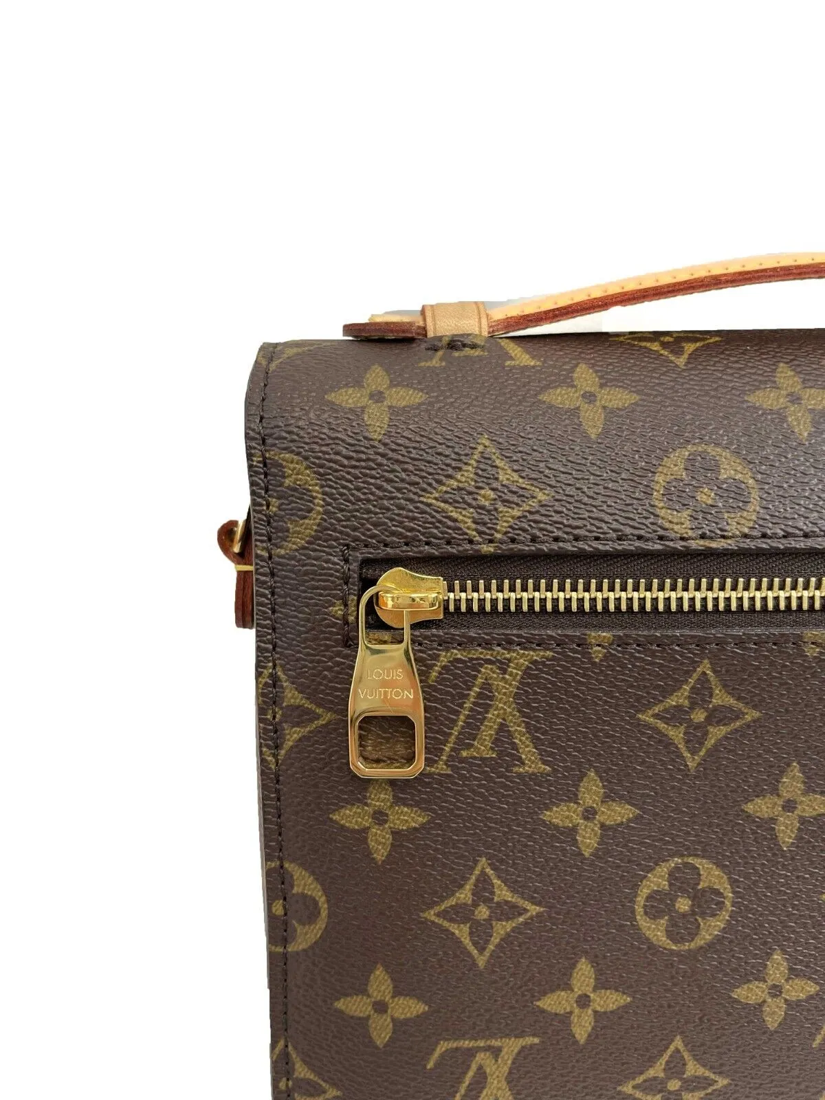 Louis Vuitton LV Pochette Métis - Brown Monogram Top Handle Crossbody