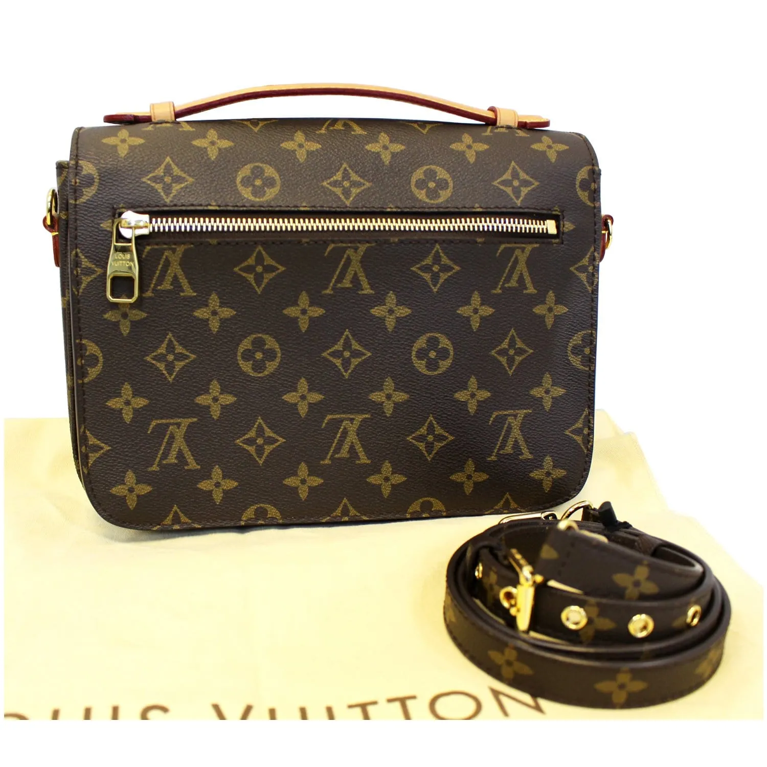 LOUIS VUITTON Metis Pochette Monogram Canvas Crossbody Bag