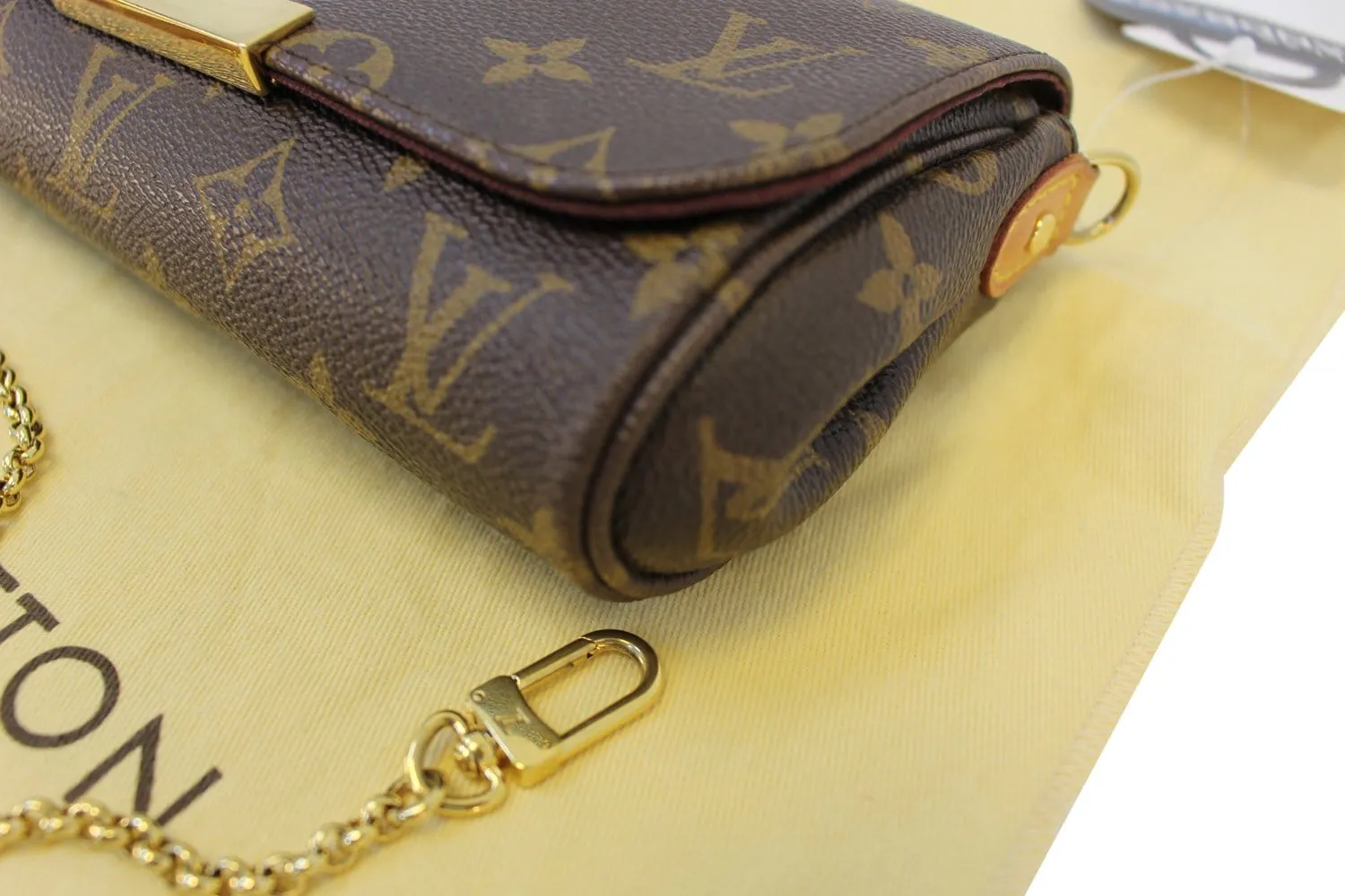 LOUIS VUITTON Monogram Canvas Favorite PM  Crossbody Bag