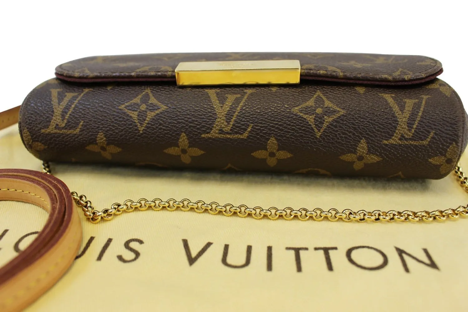 LOUIS VUITTON Monogram Canvas Favorite PM  Crossbody Bag