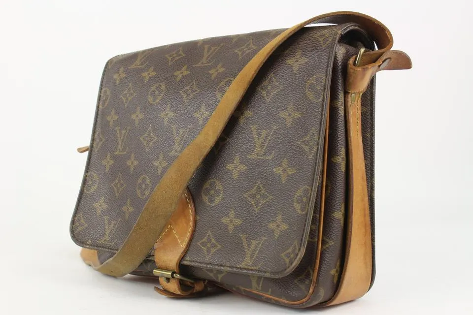 Louis Vuitton Monogram Cartouchiere GM Crossbody Bag 9LZ1021