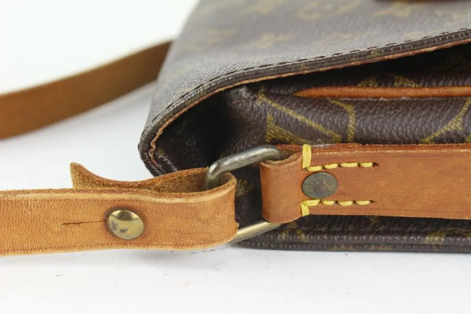 Louis Vuitton Monogram Mini Cartouchiere PM Crossbody Bag 1013lv8