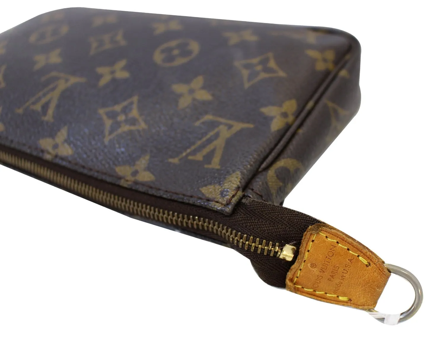 LOUIS VUITTON Monogram Pochette Accessoires Long Strap