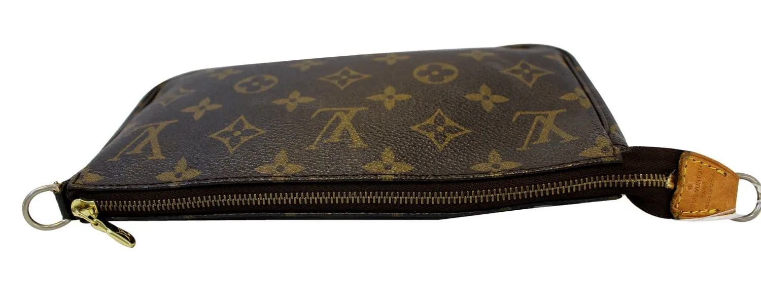 LOUIS VUITTON Monogram Pochette Accessoires Long Strap