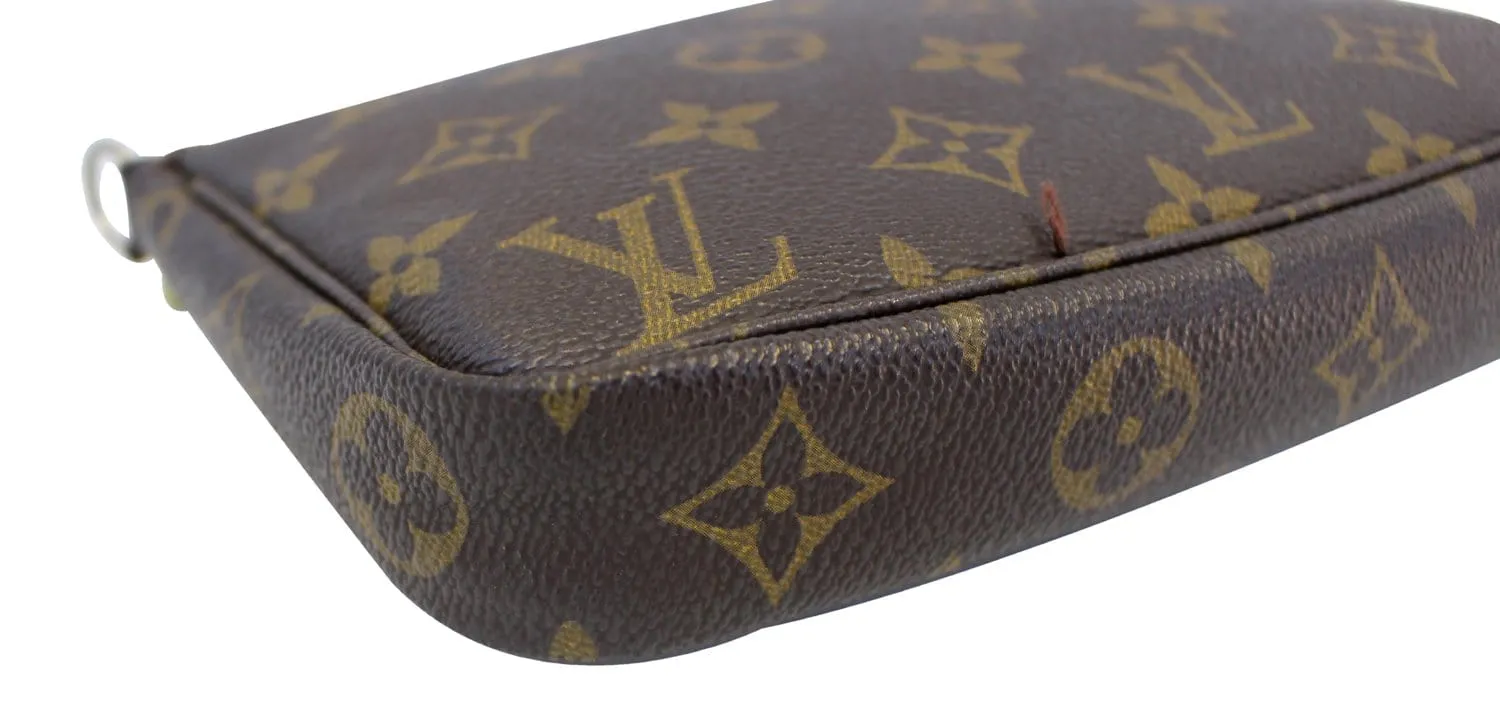 LOUIS VUITTON Monogram Pochette Accessoires Long Strap