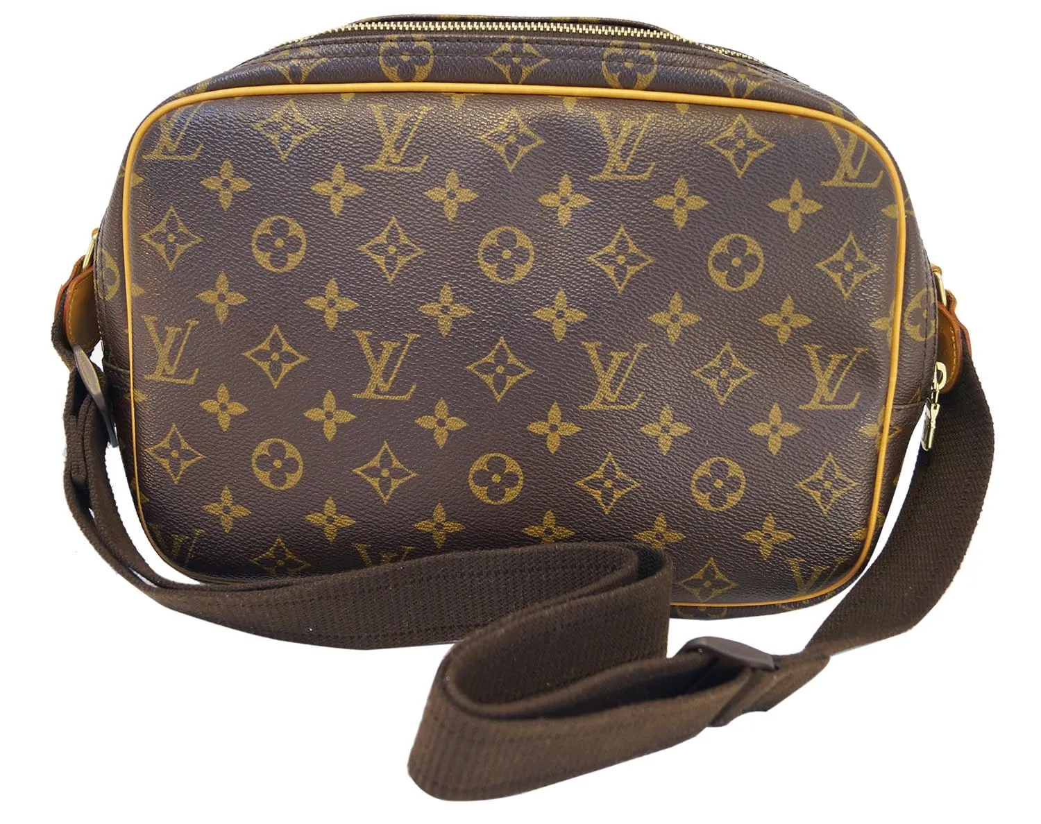LOUIS VUITTON Monogram Reporter PM Shoulder Bag