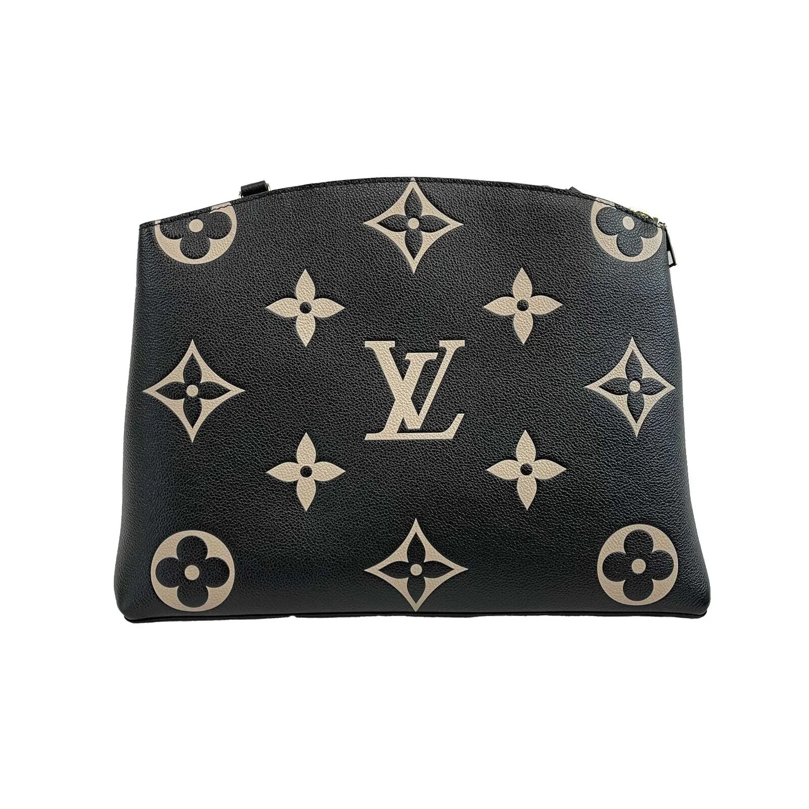Louis Vuitton NEW Grand Palais Large Bicolor Monogram Top Handle w/ Strap