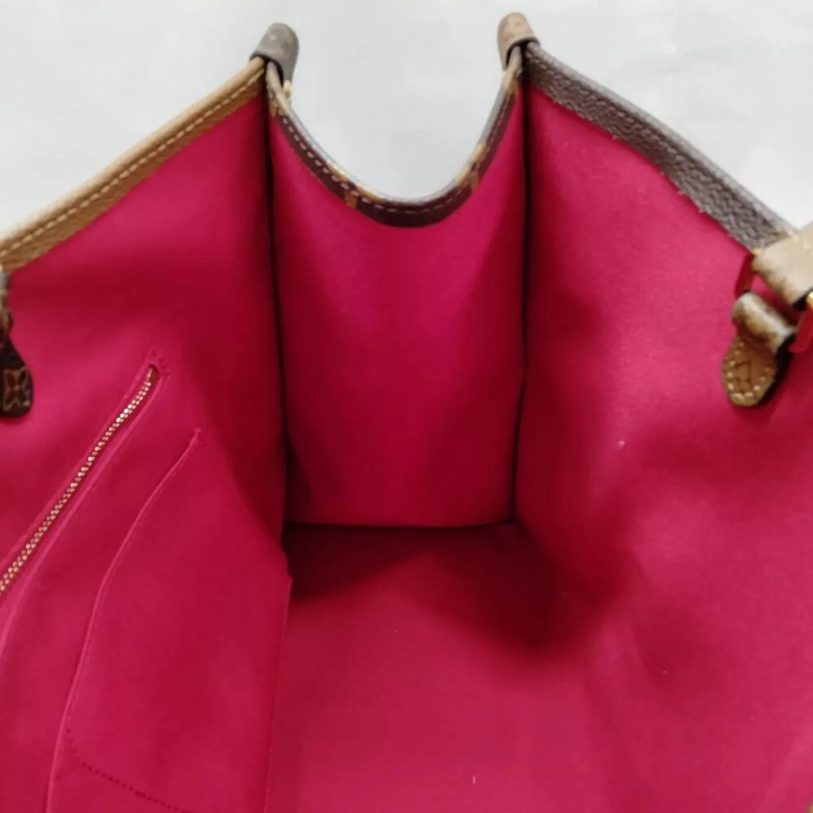Louis Vuitton  On the Go GM Brown Monogram Giant Tote Bag