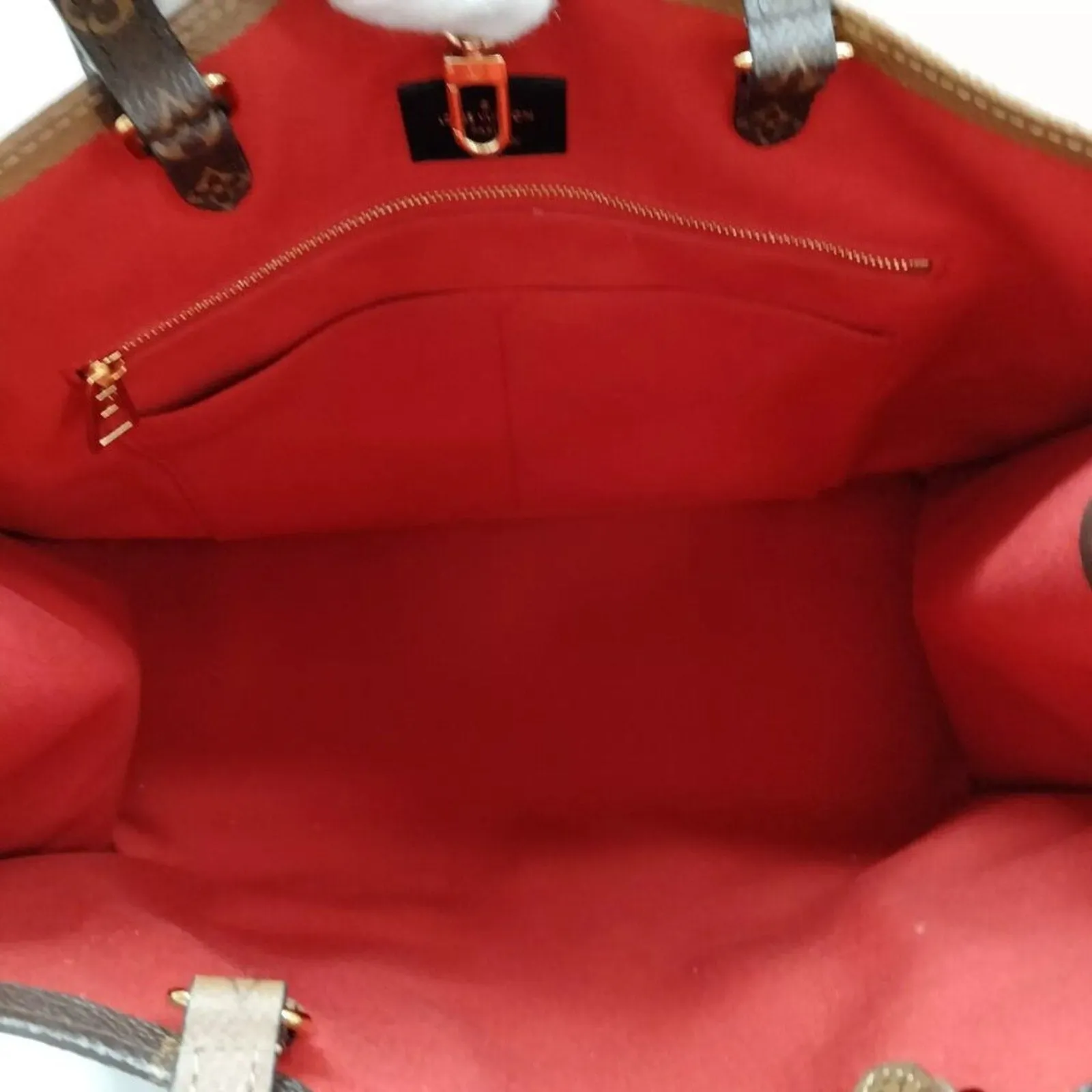 Louis Vuitton  On the Go GM Brown Monogram Giant Tote Bag