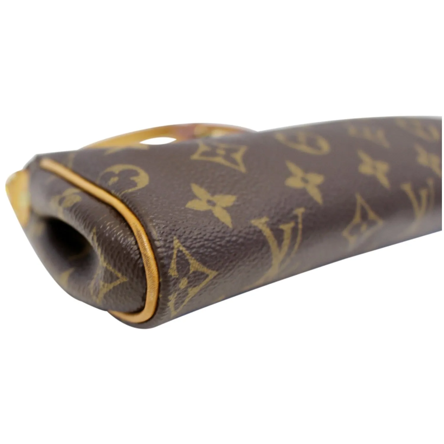 LOUIS VUITTON Pochette Eva Monogram Canvas Clutch Crossbody Bag