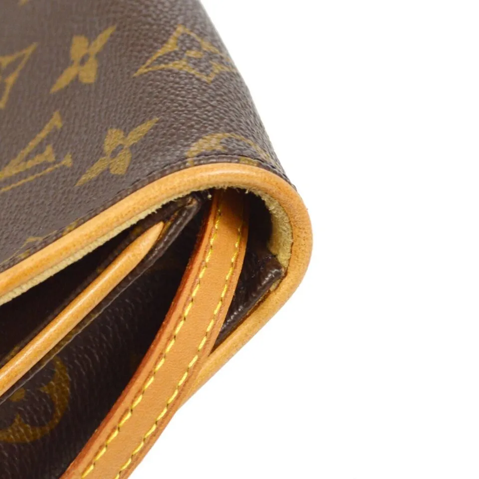 Louis Vuitton Pochette Twin GM Crossbody Bag Monogram M51852 CA0041 170090