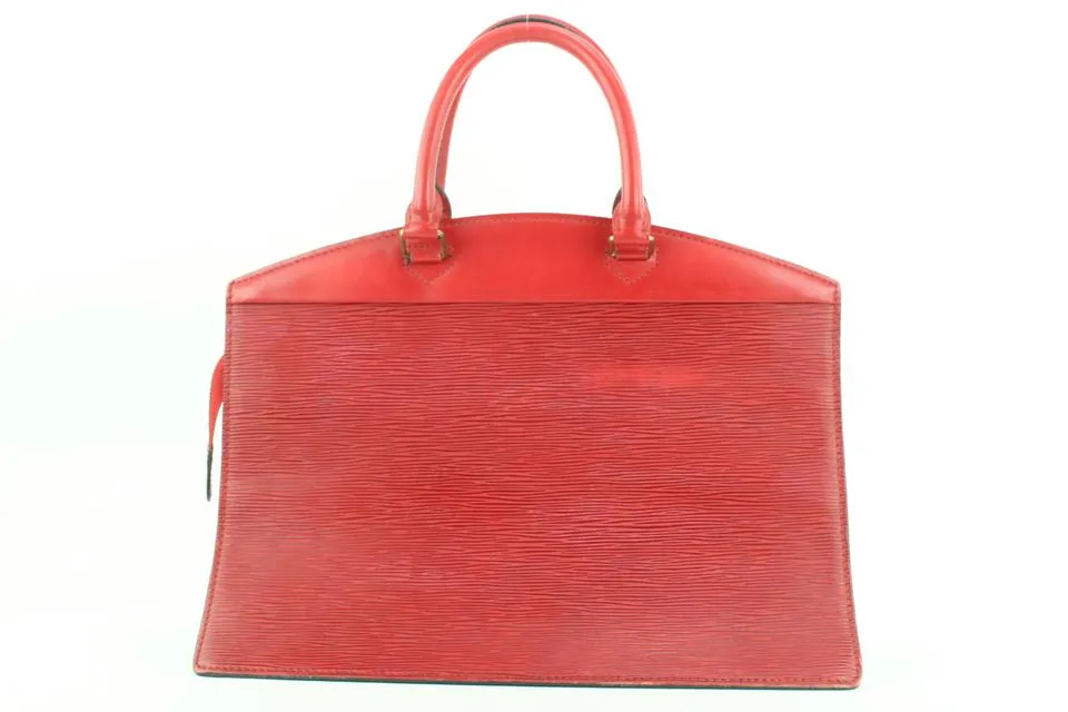 Louis Vuitton Red Epi Leather Riviera Vanity Tote Bag 862837