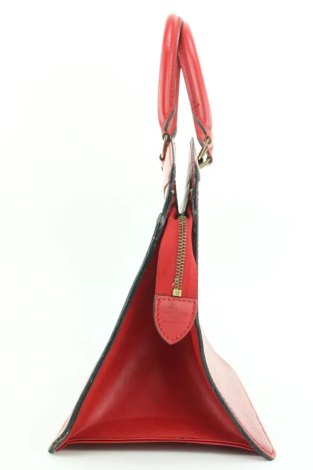 Louis Vuitton Red Epi Leather Riviera Vanity Tote Bag 862837