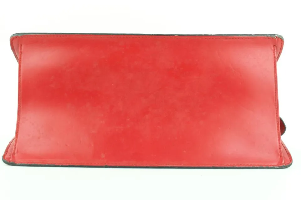 Louis Vuitton Red Epi Leather Riviera Vanity Tote Bag 862837