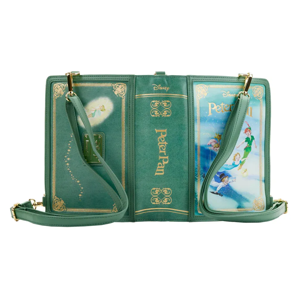 Loungefly Peter Pan Book Convertible Crossbody Bag