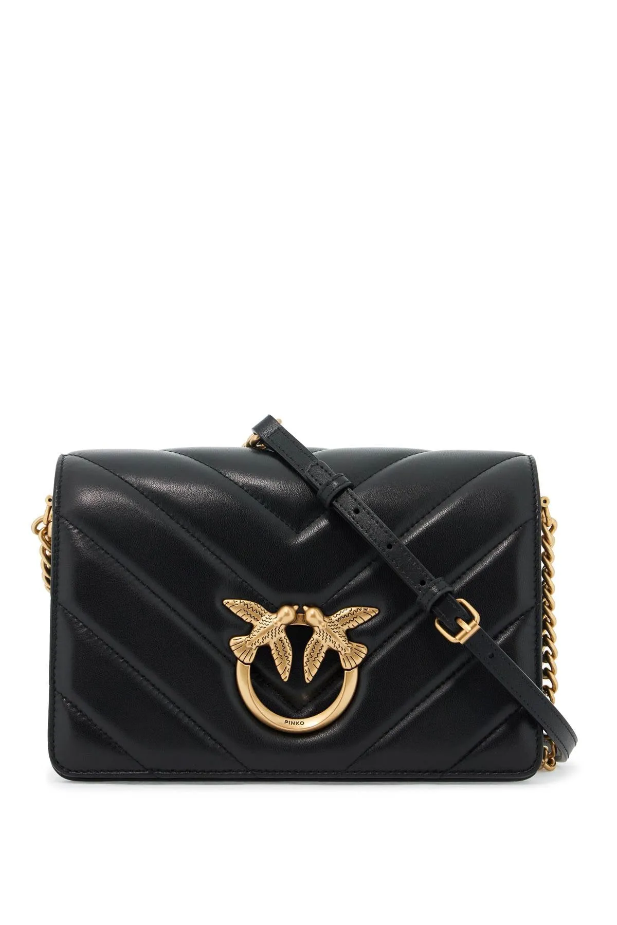 love click big chevron bag