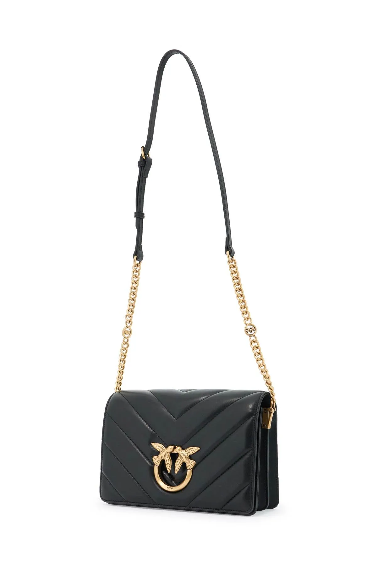 love click big chevron bag